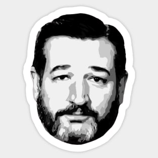 Ted Cruz Face Sticker